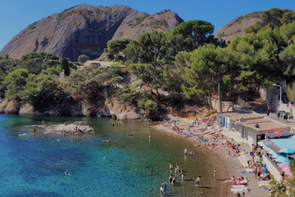La Ciotat Beau T3, Mer, Centre, Climatisation, Parking Prive Gratuit Exterior photo